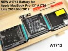A1713 A1708 Battery for APPLE MacBook Pro 13'' Late 2016 Mid 2017 EMC 2978 3164