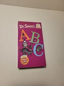 Dr. Seuss's ABC plus 2 More Classics VHS Tape 1989 Animated