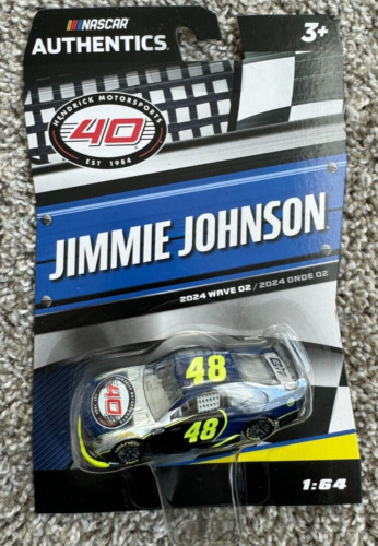 Jimmie Johnson HENDRICK MOTORSPORTS 40TH 2024 Wave 2 NASCAR Authentics 1:64 NEW