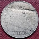 1873 S Seated Liberty Dime 10c Circulated Details #68534