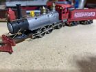 Tyco Steam Engine With Tender And 8 Cars  Western Atlantic  Untested