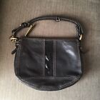 Fossil Purse Fifty Four Handbag Black Leather Mini Small Bag
