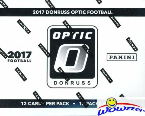 2017 Donruss Optic Football EXCLUSIVE Factory Sealed Fat Pack Box-144 Cards!