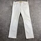 Old Navy Jeans Womens Size 10 Long Beige Straight Leg Stretch Low Rise Pants