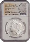 2021-O New Orleans Morgan Silver One Dollar coin NGC MS70 FDOI Label