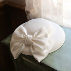 Women Fashion Hat Dinner Fashionable Elegant Classic Dress Bowknot Sinamay Hat