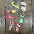 Mattel Barbie 12 Piece Lot Of Swim Suit And Lingerie Sets Some Wear Used See Pic