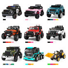 Electric Kids Ride On Car Jeep Truck Excavator Toy Christmas Gift Remote Control