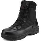 NORTIV 8 Men's Steel Toe Safety Work Boots Anti-Slip Military Tactical Wide Size