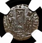 New ListingROMAN EMPIRE. Constans, AD 337-350. Æ Nummus, Soldiers with standards, NGC MS