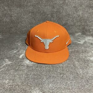 Texas Longhorns Hat Cap Snap Back Orange Silver Nike College football Mens