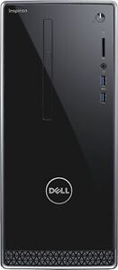 Dell Inspiron 3668, 1TB, 8GB RAM, i5-7400, Intel HD Graphics, W10H, Grade B-