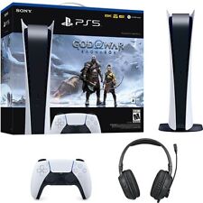 PS5 Digital Edition God of War Ragnarok Bundle + Lenovo IdeaPad Gaming Headset
