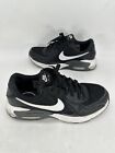 Nike Womens Air Max Running Shoes Sneakers Size 9 Black White Grey