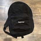 Supreme Canvas Backpack Black Preowned