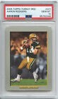 PSA 10 Aaron Rodgers 2005 Topps Turkey Red #221 RC Rookie Card Packers Jets SP