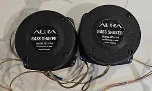 2 Aura Systems Bass Shaker Model AST-1B-4-Speaker tactile transducer