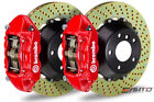 Brembo Rear GT Brake BBK 4pot Red 345x28 Drill GS350 GS450h IS250 IS350 RC350