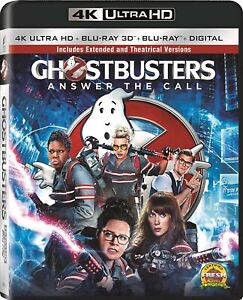 New Ghostbusters 2016 (4K / 3D / Blu-ray + Digital)