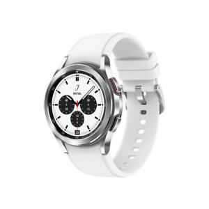 Samsung Galaxy Watch 4 Classic, 42mm, Silver, White, LTE, Excellent