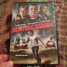 hunting season dvd Starring Eric Roberts no scratches on the back of the DVD