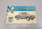 1959 La Dauphine by Renault Car Owner's Manual Booklet
