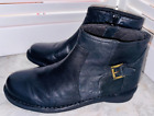 Clark's Ankle Boots Black Soft Leather Women's Size 9.5 New  C10