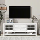 Modern TV Stand Cabinet Entertainment Center TV Media Console for TVs Up to 60in