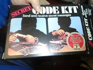 Vintage 1979 Secret Code Kit by Thomas Salter Toys
