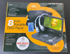 Audiovox D1809PK 8-Inch LCD Slim Line Portable DVD Player with Headphones black