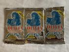 (3) 1992 OLIVIA Adult Trading Cards SEALED Foil Packs - Lot
