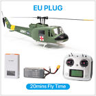 FlyWing UH-1 RC Helicopter 470 6CH 3D GPS H1 Flight Controller 3000mAh Battery