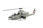 470 RC Helicopter AH-1W ARF KIT Version Super Cobra Navy 470 Size Fuselage