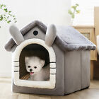 Cat Bed Super Soft Large Grey Cat Dog Lgloo Pet Bed Warm House Puppy Kitten Nest