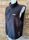 Patagonia 80s USA Made Black Fleece Vest  Large Hype Drip Hiking Outdoor Vtg