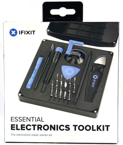 iFixit Essential Electronics Toolkit - Compact Computer/Smartphone Toolkit IF145