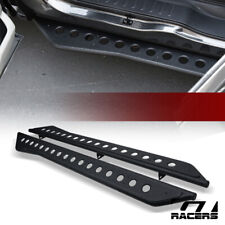 For 2015-2022 Colorado/Canyoon Crew Textured Blk Rock Slider Side Step Nerf Bars