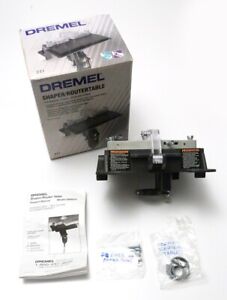 Dremel 231 Rotary Tool Compact Mountable Wood Shaper and Router Table New Cond