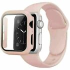 Band Strap+Screen Protector for Apple Watch Series 9 8 7 6 5 4 3 2 SE Band Ultra