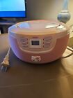Vintage Hello Kitty CD Boombox Player with Radio Parts or repair  2002