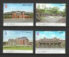 REP. OF CHINA TAIWAN 2020 NATIONAL MONUMENTS RELICS COMP. SET OF 4 STAMPS MINT