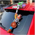 A Toy Story Woody rescue Buzz Doll Outside Car Hanging plush