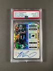 2022 Contenders Matt Corral /22 Rookie Ice Auto Psa10 Auto10 Rc #130 panthers