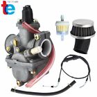 Carburetor W/ Throttle Cable & Air Filter For Yamaha PW80 Dirt Bike 1983-2006