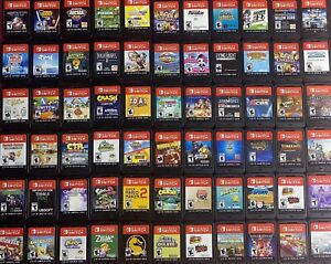 Nintendo Switch Game Lot! You Choose Game! Many Titles! Buy More and Save!