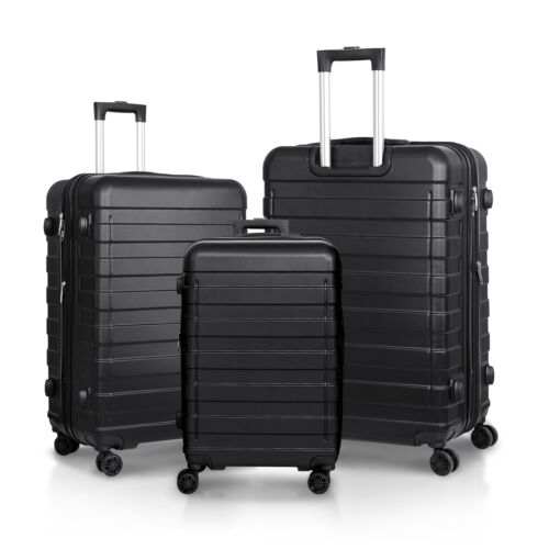 Luggage Set 3 Piece Expandable Suitcase Hardshell Lightweight 22.5