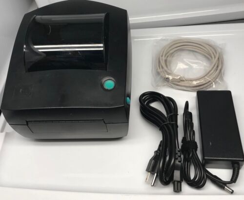 Black Zebra LP2844 Direct Thermal Shipping Label Barcode Printer Tech Support