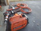 holmatro rescue tools set jaws of life cutter power unit 2 rams works great