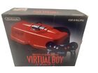 Nintendo Virtual Boy Red Black Game Console with box