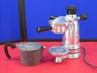 Vintage Salton EX-3 Cast Aluminum Electric Espresso Maker VF Working Condition